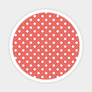 Diamond Seamless Pattern - Checkered Style 005#002 Magnet